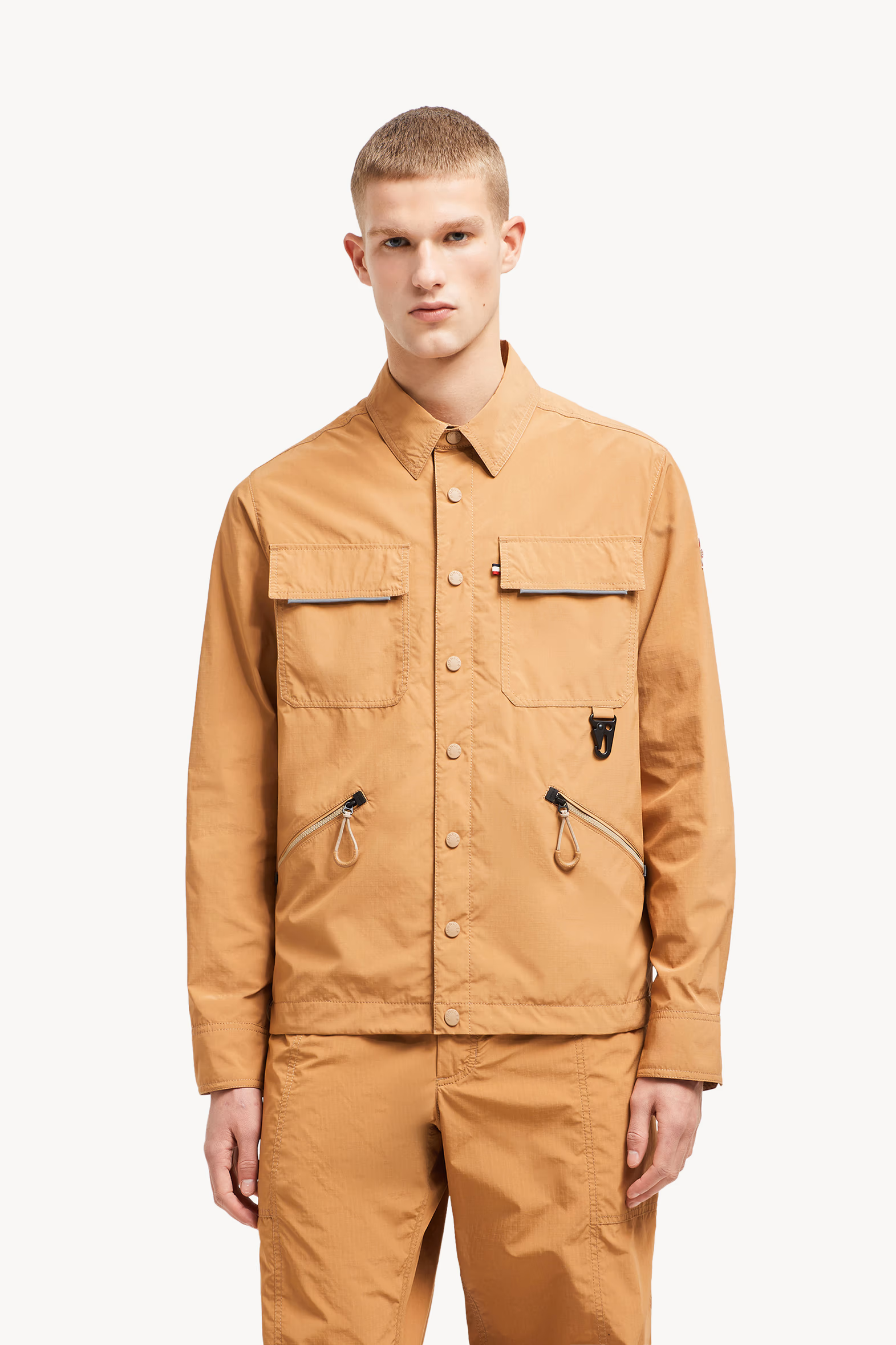 Chaqueta camisera Zennor Hombre Ocre Anaranjado Moncler 3